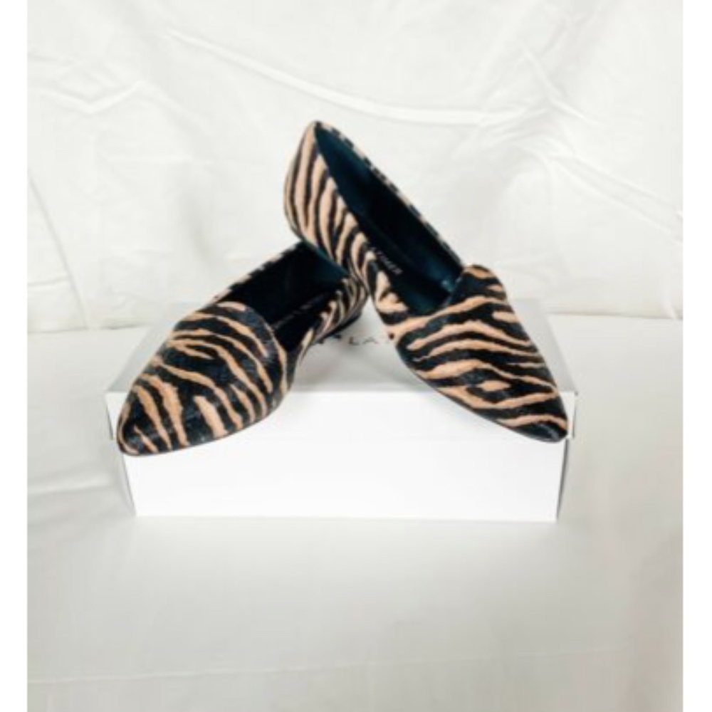 NIB Gibson & Latimer Ellie Tiger Print Haircalf - Picture 6 of 9